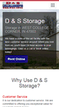 Mobile Screenshot of collegecornerstorage.com